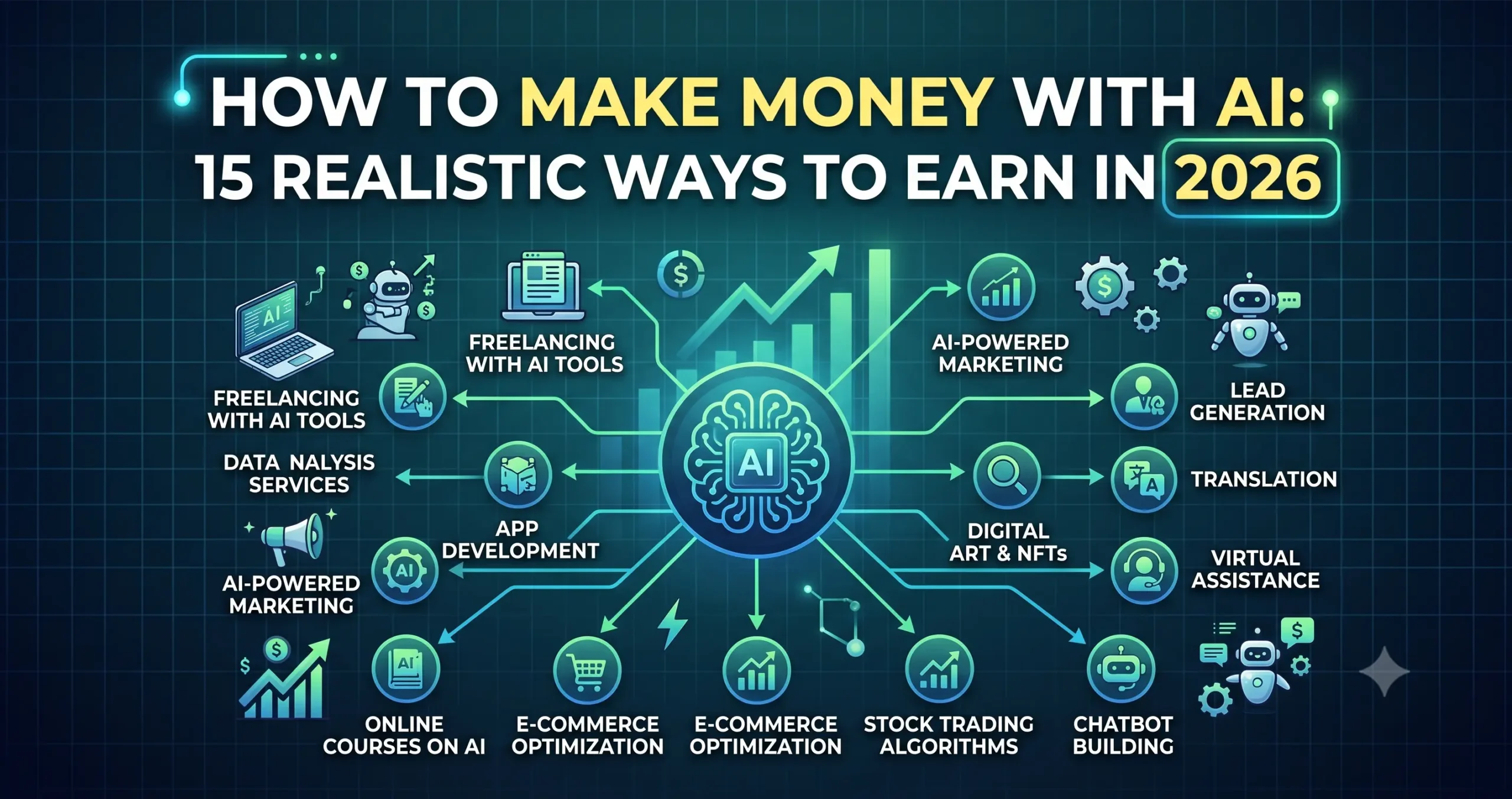 How to Make Money With AI: 15 Realistic Ways to Earn in 2026